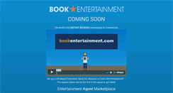 Desktop Screenshot of bookentertainment.com